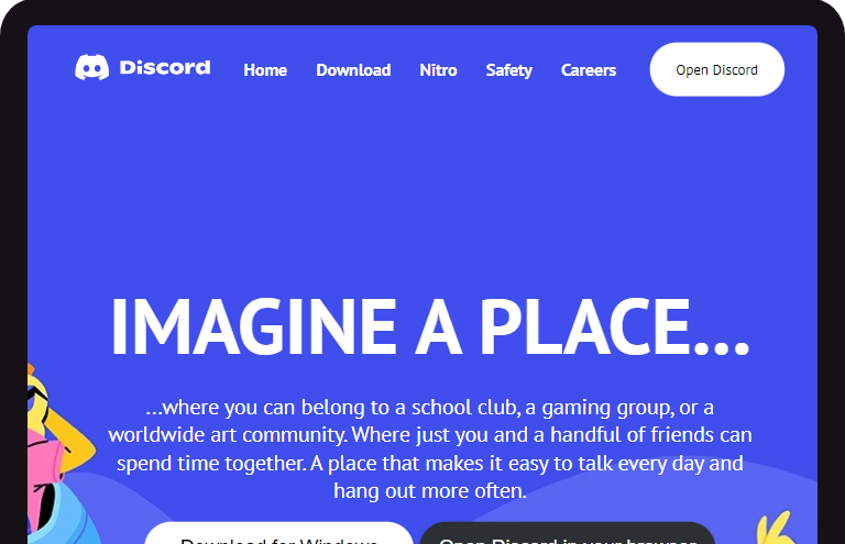 Discord remake preview